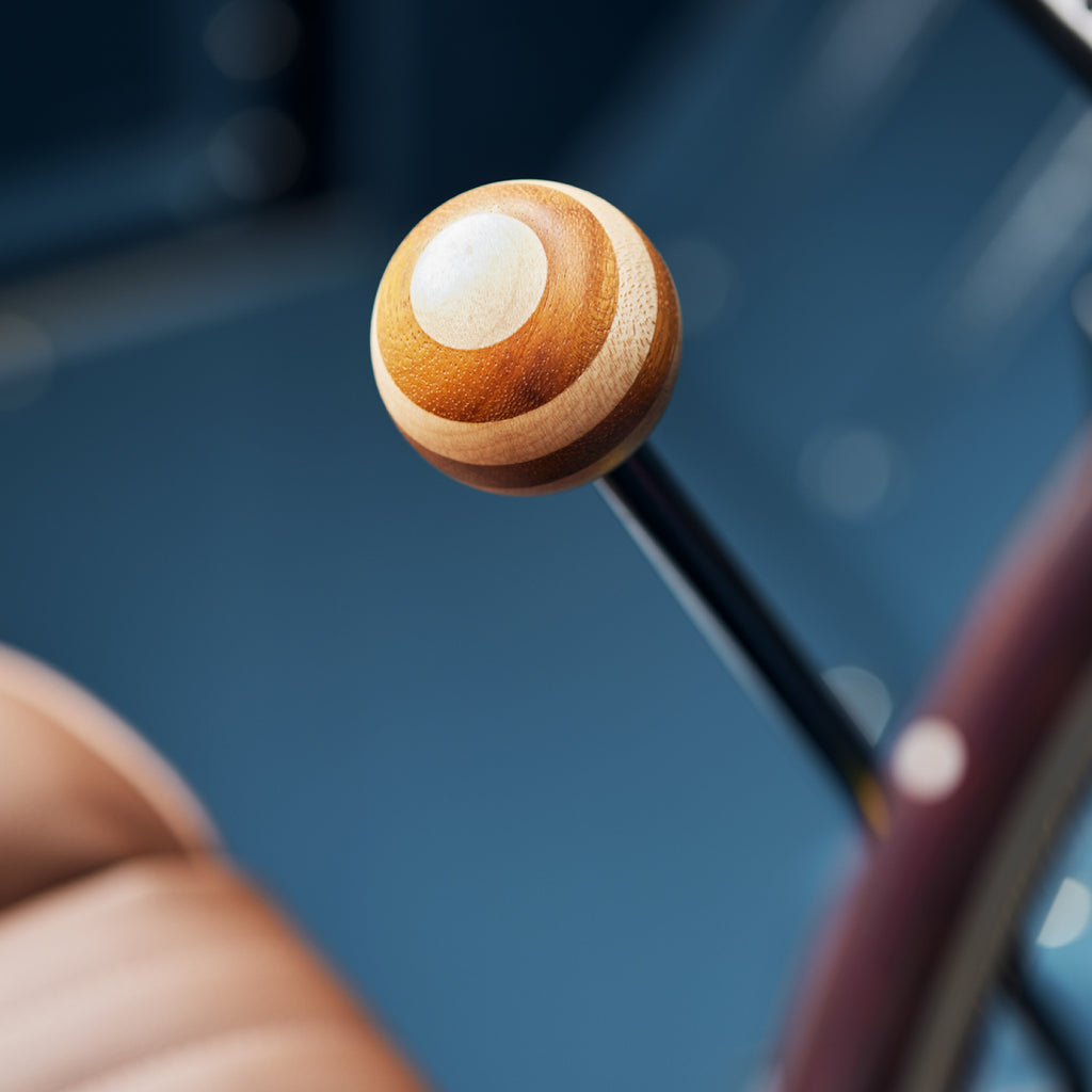 Project 88 handcrafted teak gear knob