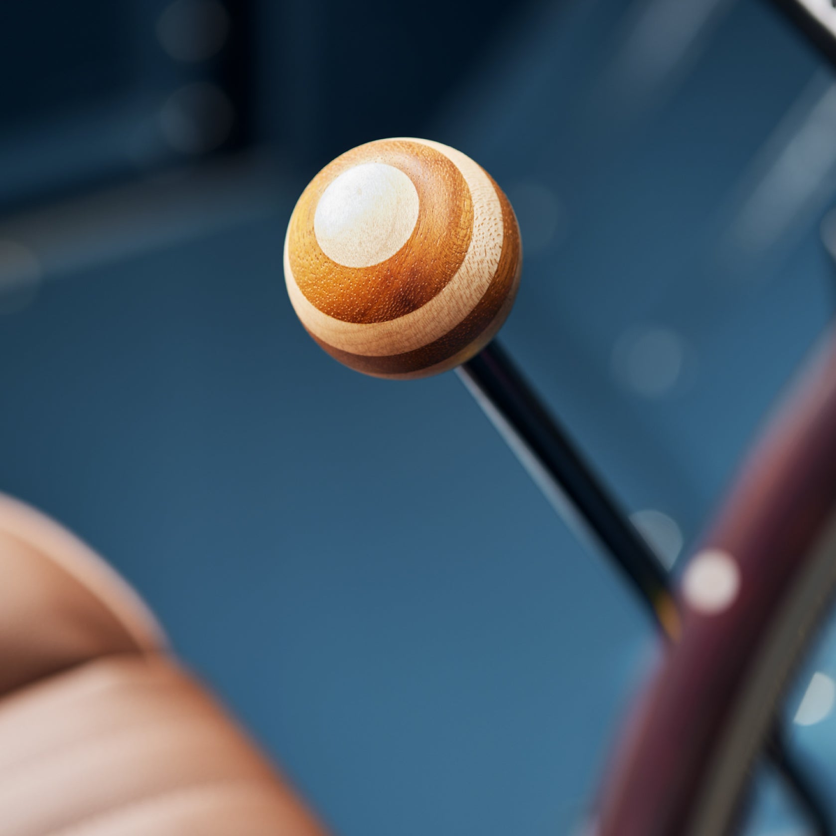 Project 88 handcrafted teak gear knob