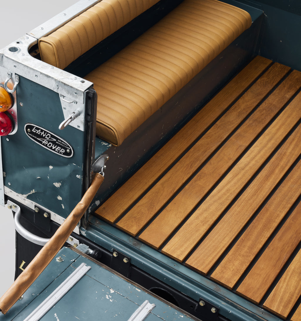 Rear Teak Deck