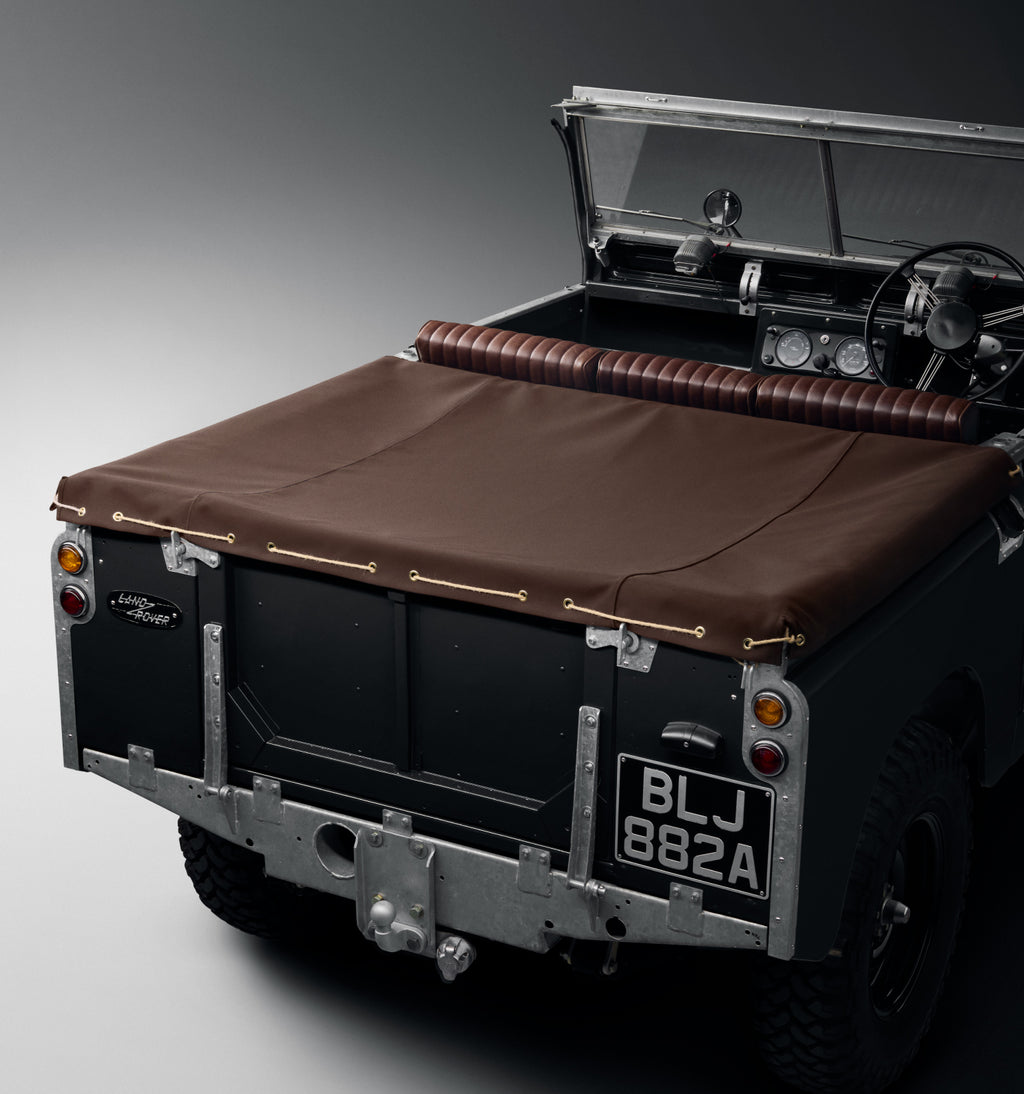 Brown Mohair Tonneau Cover